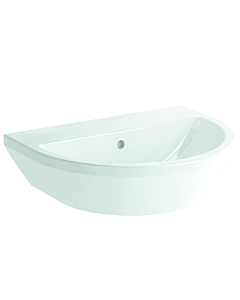 VitrA Integra washbasin 7067L003-0012 54.5 x 45 cm, white, with overflow/without tap hole