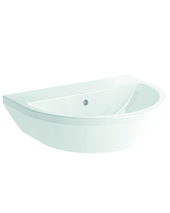 VitrA Integra Waschtisch 7068L003-0012 59,5 x 47 cm, weiß, mit Überlauf/ohne Hahnloch