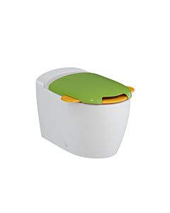 VitrA Sento Kids Stand-Tiefspül-WC 7361B003-0075 30x50cm, 6 l, ohne Spülrand, Abgang waagerecht, weiß Hochglanz