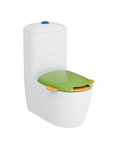 Vitra Sento Stand pour WC washdown match4 7362B003-0585 30x57.5x28cm, 6 l, sans bord affleurant, finition Vario , blanc haute brillance