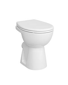 VitrA Conforma floor-standing, deep-flush toilet 7714B003-0087 35.5x48x46cm, plus 6cm, horizontal outlet, white high gloss