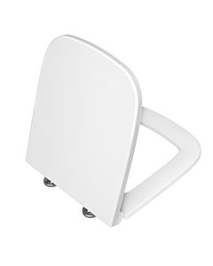 Vitra toilet seat 77-003R409 36x44cm, square inside/outside, white high gloss, with soft-close mechanism and quick-release fastener