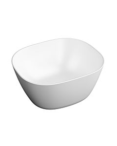 VitrA Plural countertop basin 7811B401-0016 45 x 38 x 13.5 cm, edelweiss, high, rectangular, without overflow/tap hole