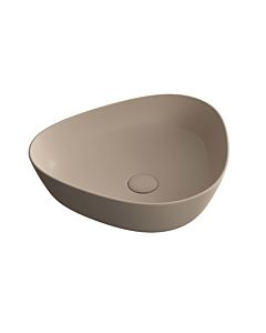 VitrA Plural countertop bowl 7812B474-0016 47 x 40 x 13 cm, matte clay, asymmetrical, without overflow/tap hole