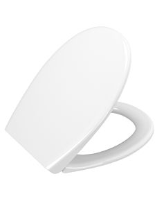 VitrA S20 toilet seat 84-003-401 35.5x45cm, white, stainless steel hinges, removable, without soft-close mechanism