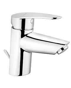 Vitra Dynamik S Waschtischarmatur A40962EKM mit Ablaufgarnitur, Ausladung 105mm, Einlochmontage, chrom