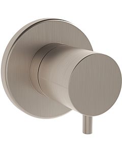 VitrA Origin Fertigmontageset A4145834 Nickel gebürstet, Unterputz-Absperrventil, 80x80mm