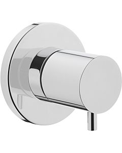 Kit de finition VitrA Origin A41458 chromé, robinet d&#39;arrêt encastré, 80 x 80 mm