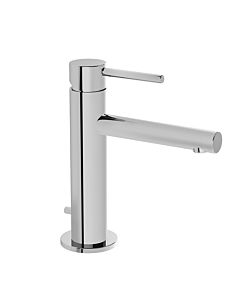 VitrA Origin Waschtischarmatur A42568 Ausladung 125mm, Einlochmontage, mit Ablaufgarnitur, chrom