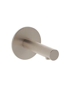 Bonde de baignoire VitrA Origin A4262234, profondeur 115 mm, fixation murale, nickel brossé