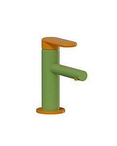 VitrA Sento Kids single-lever basin mixer A4266646 green and yellow, without waste fitting