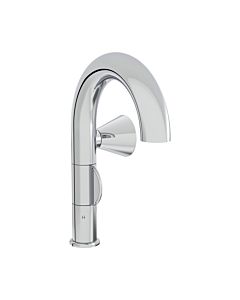 VitrA Liquid Waschtischarmatur A42749 Ausladung 175mm, Einlochmontage, ohne Ablaufgarnitur, chrom