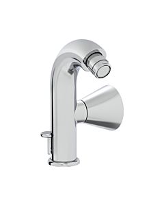VitrA Liquid Bidet Single Lever Mixer A42758 Projection 95mm, Single Hole Installation, with Waste Fitting G 1 1/4, Chrome