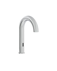 VitrA Liquid Touchless Single-Lever Basin Mixer A42787, 175mm projection, single-hole installation, without waste fitting, battery operated (6V), chrome