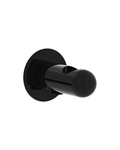 VitrA Liquid Wandanschlussbogen A4279539 1/2", mit integrierter Handbrausehalterung, schwarz hochglanz