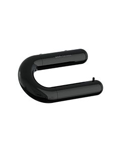 Vitra Liquid Papierrollenhalter A4456539 195x105x95mm, Wandmontage, schwarz hochglanz