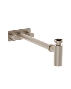 VitrA Plural Design-Siphon-Set A4515934 Nickel gebürstet, mit Eckventilen links und rechts