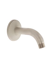 VitrA Origin wall arm A4565334, short projection 104mm, for shower head, 90-degree bend, brushed nickel