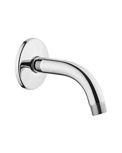 VitrA Origin wall arm A45653, short projection 104mm, for shower head, 90-degree bend, chrome