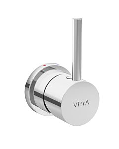VitrA Einhebelmischer A45671EXP für WC, seitlich integrierte Thermostat-Armatur