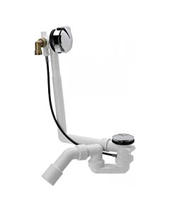 VitrA Multiplex Trio Ab-/Überlaufgarnitur G111557 mit Wanneneinlauf, für Badewanne ohne System