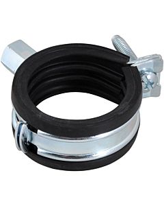 Walraven Bismat screw-in clamp 3413063 57-63mm, M 8, steel, electrolytically galvanized, with soundproofing