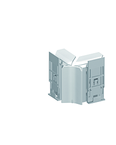 Weitzel external corner clamp 2152 for fastening over the pipes (with Ø 15/16/18/20 mm)