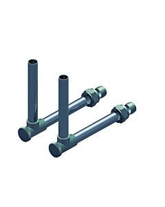 Weitzel Ausgleichs-Winkelabsperrverschraubung 1022 vernickelt