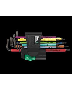 Wera L-key set 05024335001 967/9 TX BO Multicolour BlackLaser, 9 pieces