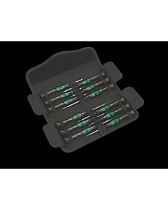 Wera Kraftform Micro 12 Universal Elektronik Schraubendrehersatz 05073675001 12-teilig