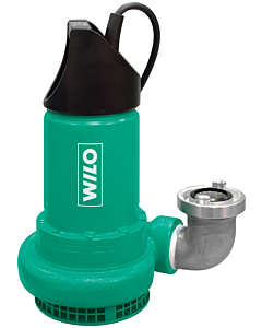 Motopompe submersible pour eaux usées Wilo 6019447 KS 14 D, 400 V, 1930 kW