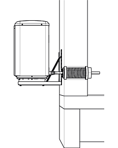 Wolf Cha wall duct set 2075161 DN160/25