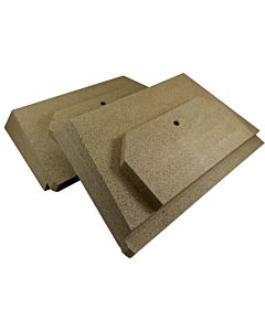 Wolf Schamottstein, 2-teilig 1610065 für MK 350-530