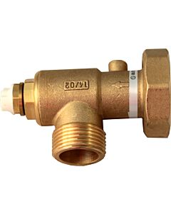 Wolf Elbow with vent 2009016 Brass, with seal