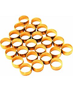 Wolf Klemmringe für Anschlussrohre 2011058 25 Stück, D18