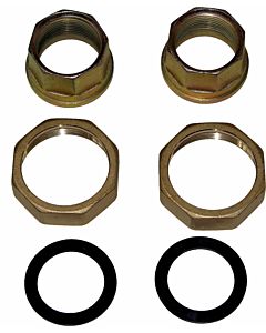 Wolf transition screw connection 2&quot; flat seal 2070217 Rp 2000 2000 /4&quot;