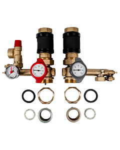 Wolf Cgb groupe de raccordement circuit de chauffage 2070434 sans pompe, pour 75/100