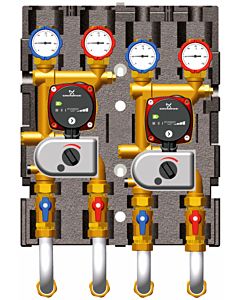 Wolf par ex. groupe de circuits mélangeurs 2071236 basse / haute température, avec pompe à haut rendement