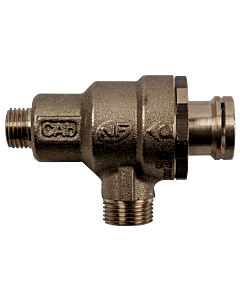 Wolf Systemtrenner CA L:72,5mm 207166199 mit Ausg. 1/4" AG (EU)