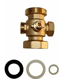 Wolf shut-off valve DN25 return 2072239 for piping groups from 2016
