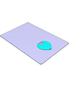 Wolf inspection cover top 2483440 for storage tank, for BPH