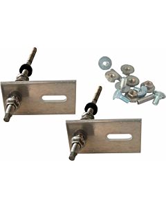 Wolf Hanger bolt set (2 pcs) Alu+ 2483491 for corrugated/sheet metal roof