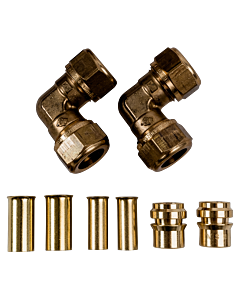 Wolf kit de raccordement 2483565 pour capteurs à tubes sous vide haute performance