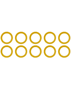 Wolf GSKT Klinger TOP-SIL-ML1 44x32x2 2484915 set of 10 pieces, for LS-2