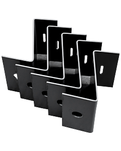 angle de tôle Wolf pour montage ID 2485194 aluminium, 5 pièces