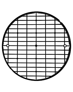 Wolf Protective grille 2486471 for heat pump FHS
