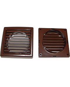 Wolf Set Lüftungsgitter braun 2 St 2576226 für CWL