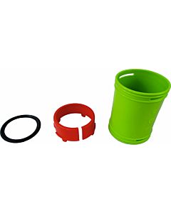 Wolf jeu de raccords clic 2577556 DN 75 / DN 75, antistatique et antibactérien, pour conduits ronds