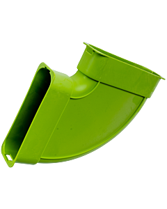 Wolf CWL Excellent coude 2577586 90 degrés, pour conduit plat, 50 x 140, horizontal