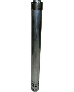 Wolf Air/exhaust pipe DN63/96 L:1041mm 2600035 with wind protection